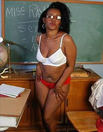 Busty female finishes off